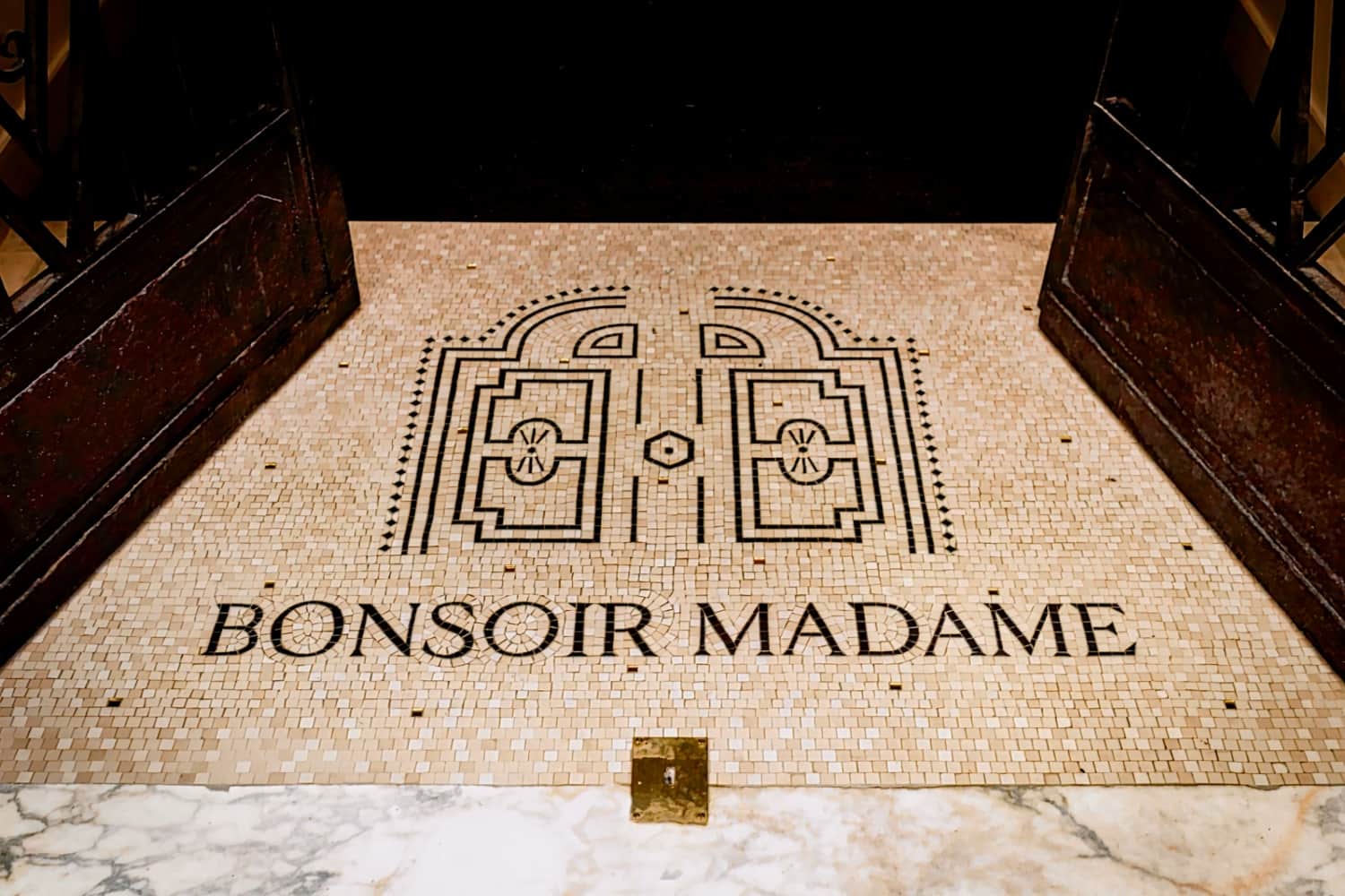 Bonsoir Madame